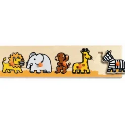 Steckpuzzle mit 5 Teilen – Savanne