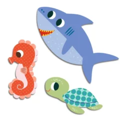 Sticker (ab 18 Monaten) – Meerestiere