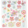 Stickerbogen "Pastell-Blumen" - 1 Stk.