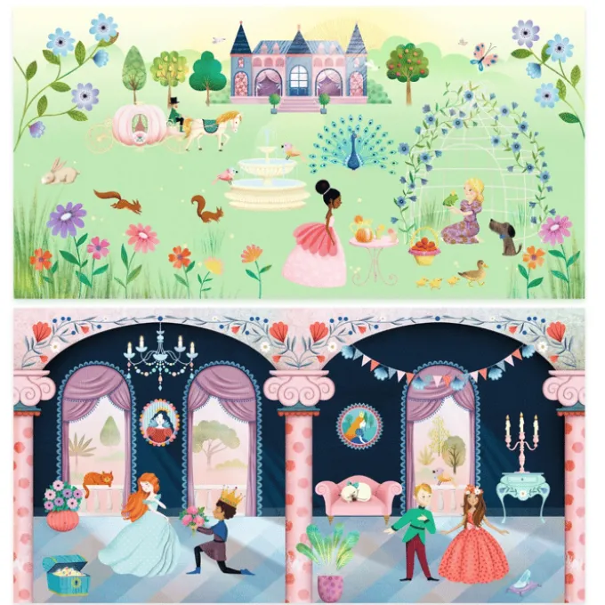 Stickerbuch – Auf dem Schloss