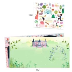Stickerbuch – Auf dem Schloss