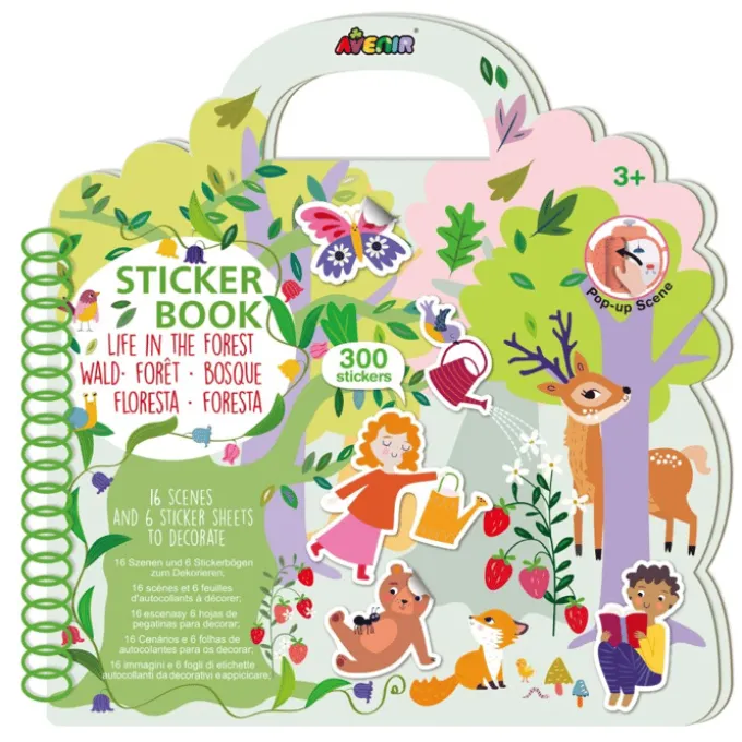 Stickerbuch - Das Leben im Wald