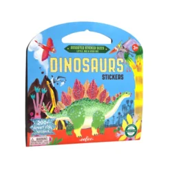 Stickerbuch - Dinosaurer, 200+ Sticker