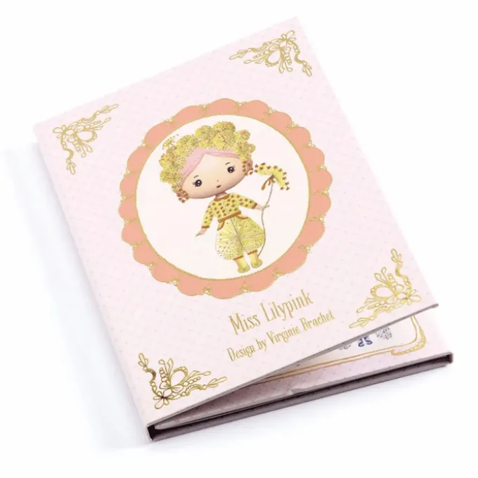 Stickerheft Tinyly – Kleide Miss Lilypink ein