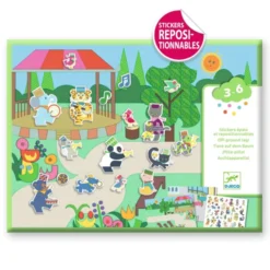 Sticker-Spiel - Die große Parade