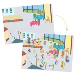Sticker-Spiel - Die große Parade
