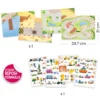 Sticker-Spiel 3D - Transport
