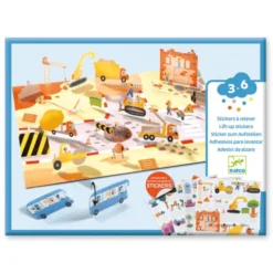 Sticker-Spiel 3D - Transport