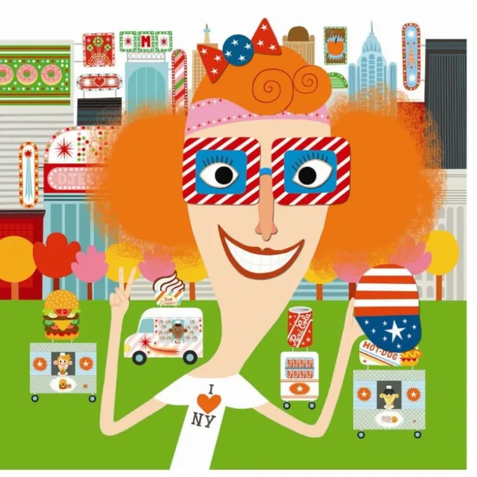 Sticker-Spiel – Gesichter