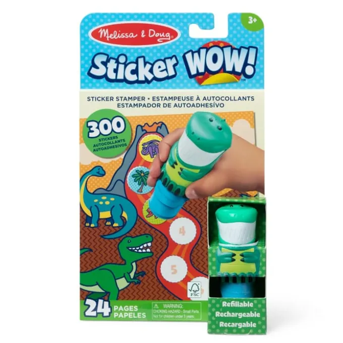 Sticker WOW! Stickerstempel Set - Dinosaurier