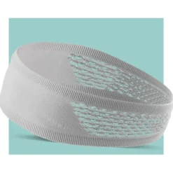 Stirnband für Cochlea-Implantat – Silbergrau