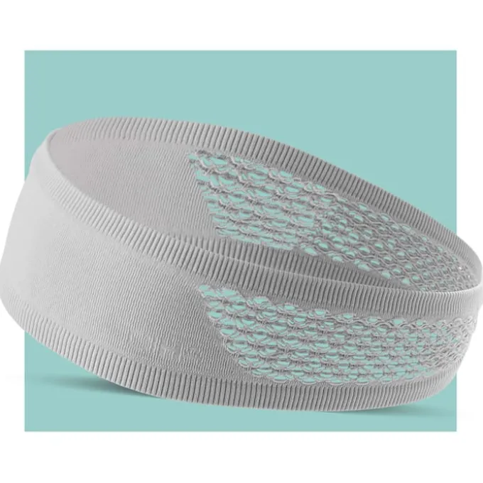 Stirnband für Cochlea-Implantat – Silbergrau