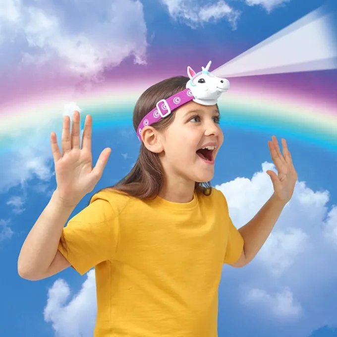 Stirnlampe - Einhorn