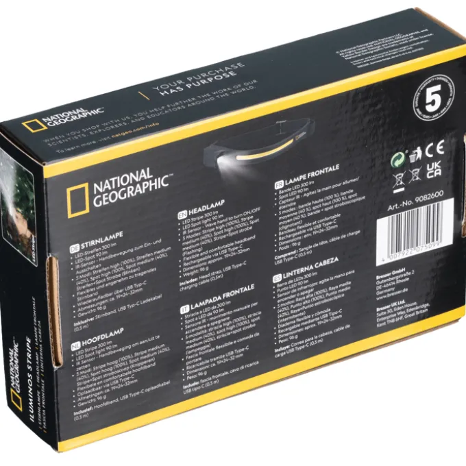 Stirnlampe mit LED Streifen