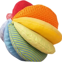 Stoffball - Regenbogen (15 cm)
