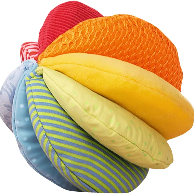 Stoffball - Regenbogen (15 cm)