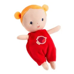 Stoffpuppe Agathe - mit Tragetasche, 22 cm