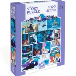 Storypuzzle mit 100 Teilen – Schöne & das Biest