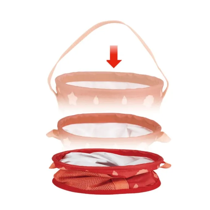 Strandset mit Tasche und Pop-Up-Eimer - 4 Teile