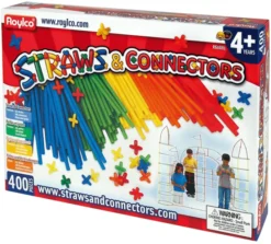 Straws & Connectors Bausatz, 400 Teile