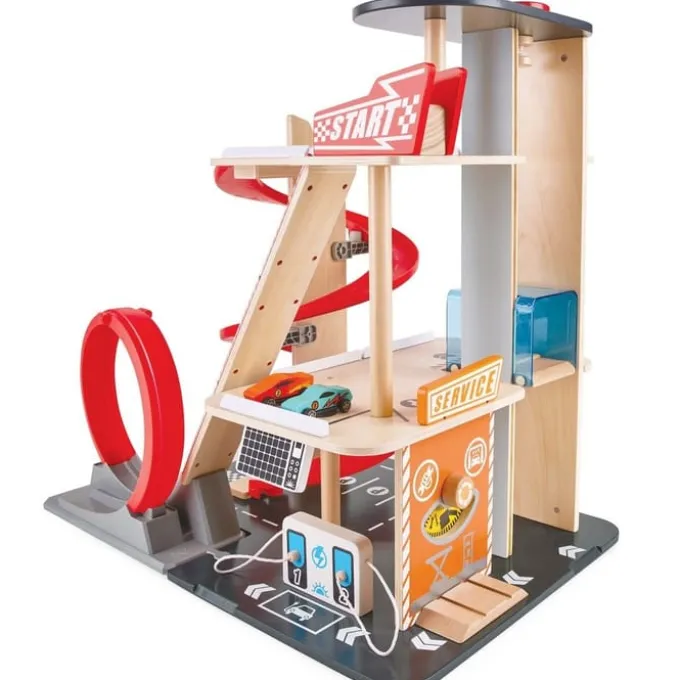 Stunt Parkhaus inkl. 2 Rennwagen