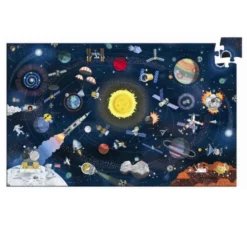 Suchpuzzle mit 200 Teilen – Weltall