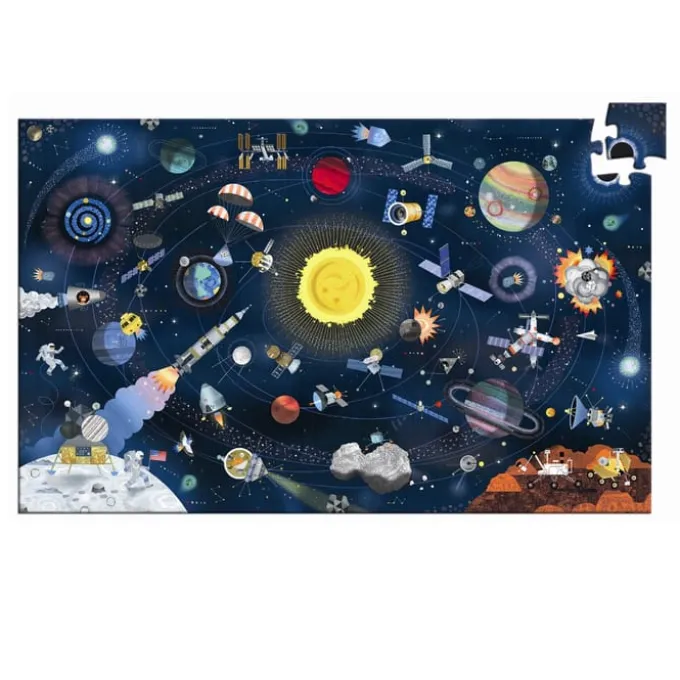 Suchpuzzle mit 200 Teilen – Weltall