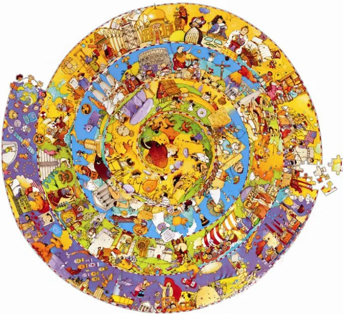 Suchpuzzle mit 350 Teilen – Weltgeschichte