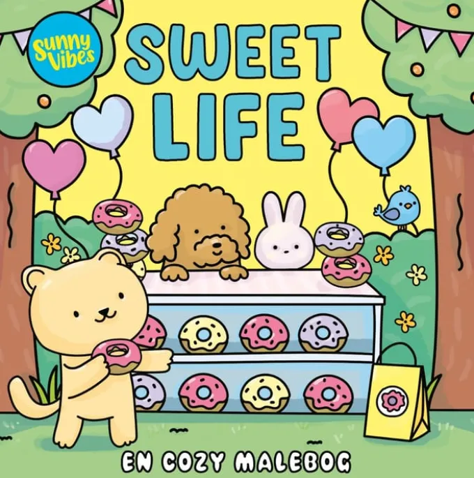 Sunny Vibes Malbuch - Sweet Life