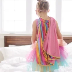 Superheldenkostüm - pink (4-6 Jahre)