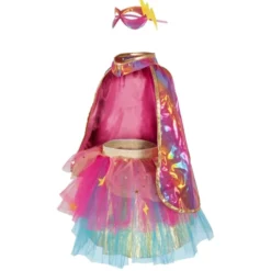 Superheldenkostüm - pink (4-6 Jahre)