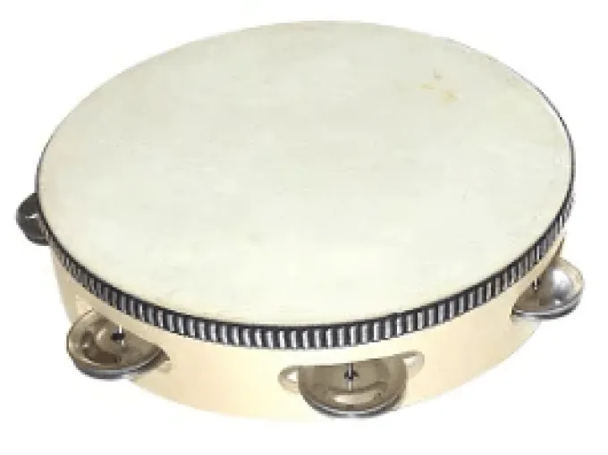 Tambourin mit Fell - Ø 15 cm