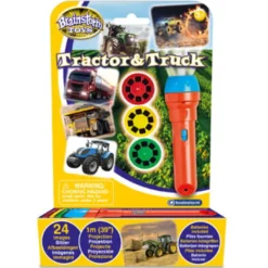 Taschenlampe mit Dias - Traktoren & Trucks