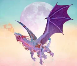 Taschenlampe mit Dias - Zauberer & Drachen