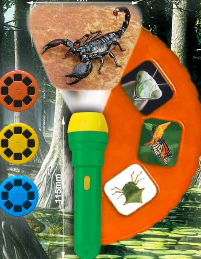 Taschenlampenprojektor - Insekten