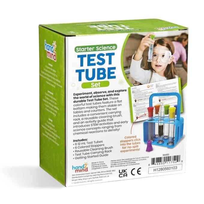 Teströhrchen Set f. kleine Wissenschaftler