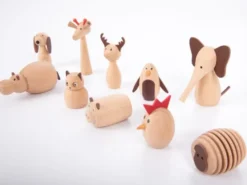 Tierfreunde - Holzfiguren, 10 Stk.