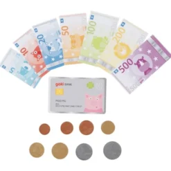 Tierisches Spielgeld & Bankkarte