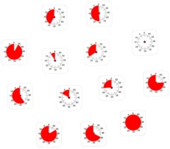 Time Timer - magnetiske Piktogramme - Zeit
