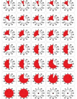 Time Timer - magnetiske Piktogramme - Zeit
