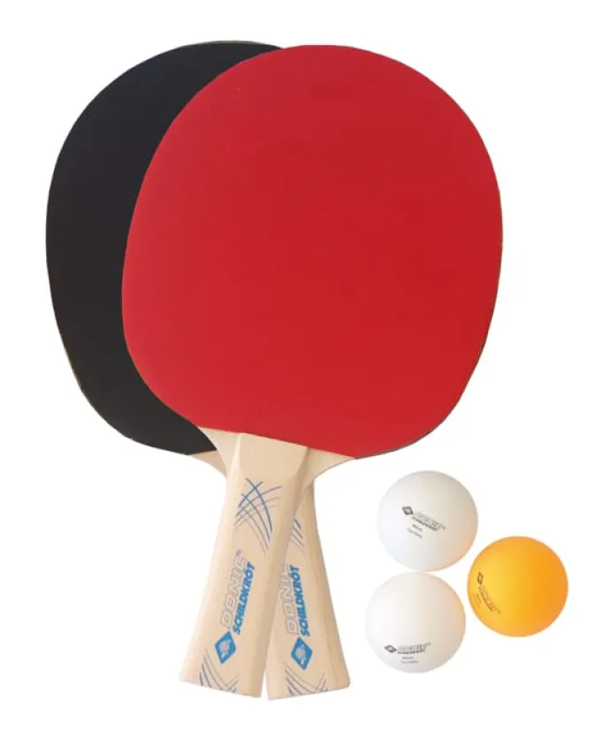 Tischtennisset - 2 Schläger + 3 Bälle