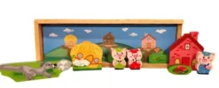 Tischtheater - Die 3 kleinen Schweinchen