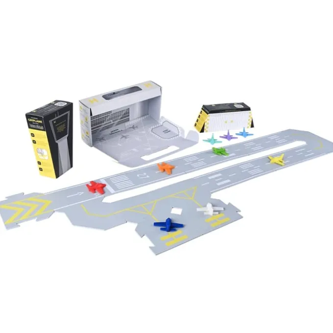 ToddleRoad GriPlane Hangar Set, 3 Stk.