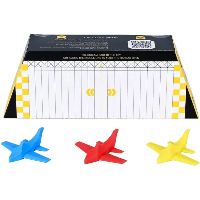 ToddleRoad GriPlane Hangar Set, 3 Stk.