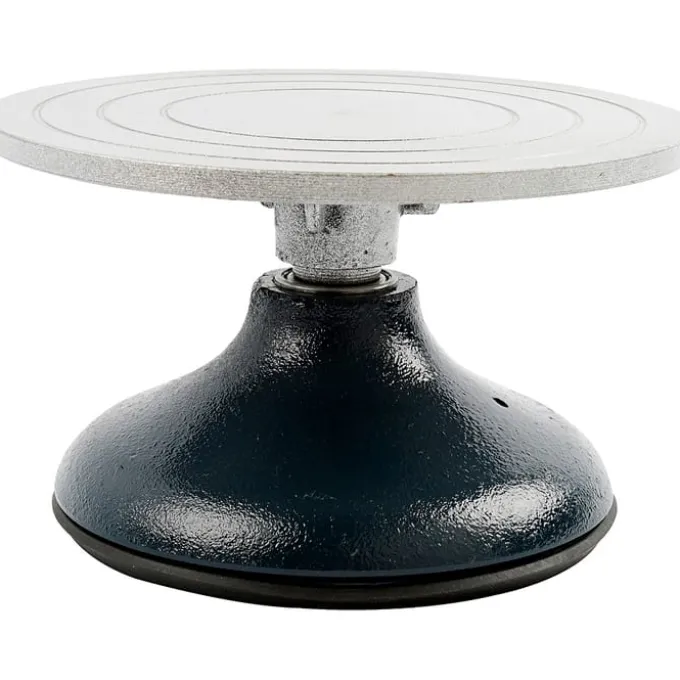 Töpferscheibe Ø18 cm - Standfuss aus Metal