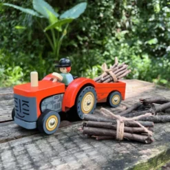 Traktor mit Anhänger
