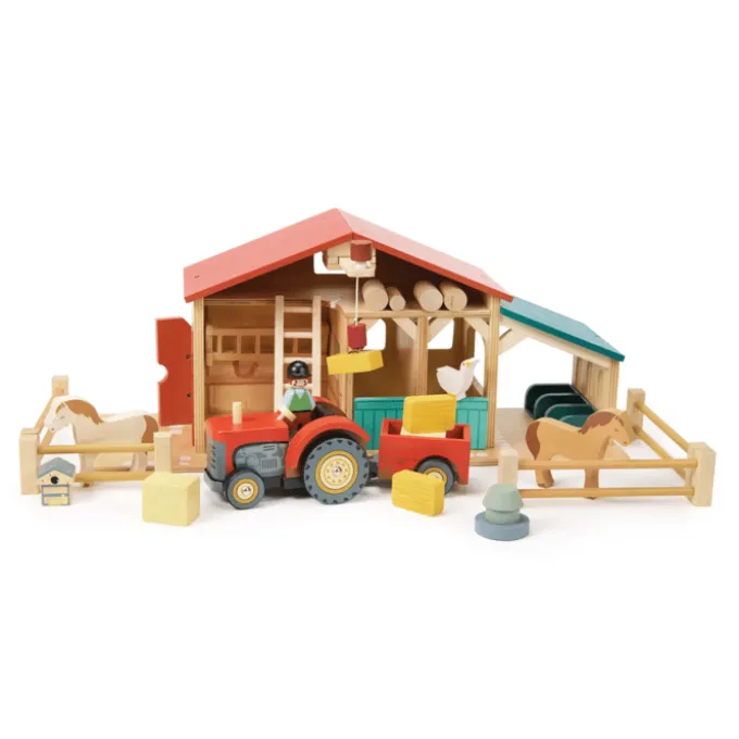 Traktor mit Anhänger