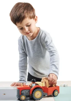 Traktor mit Anhänger