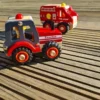 Traktor mit Gummirädern