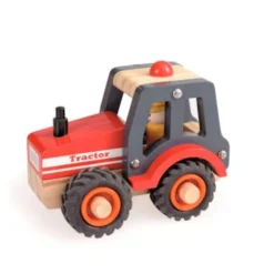 Traktor mit Gummirädern